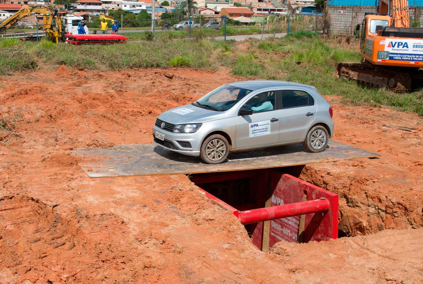 Chapa Tapa Vala de aço de alta resistência para cobertura de escavação